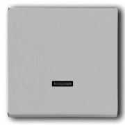 Клавиша для светорегулятора с подсветкой ABB Basic 55 цвет белый шале (6543-96)