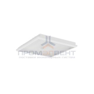 Светодиодный светильник "ВАРТОН" тип кромки Microlook BE (Silhouette 15) 593*593*60мм 36 ВТ 6500К