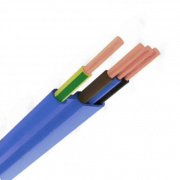 Кабель для погружных насосов силовой Подольск Кабель КВВ-П - 4x4,0 мм²  (отрезок кратный 5 м.)