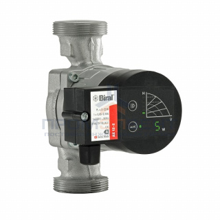 Насос циркуляционный Biral АX 12-1 (с гайками 1"x1"1/2, 180мм, 1x230 В, Qmax 3 м³/ч, Hmax 3,7м)