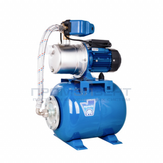 Насосная станция Aquario AUTO AJS-125A - 1,15 кВт (24 л, однофазный, Hmax 50 м, Qmax 80 л/мин)