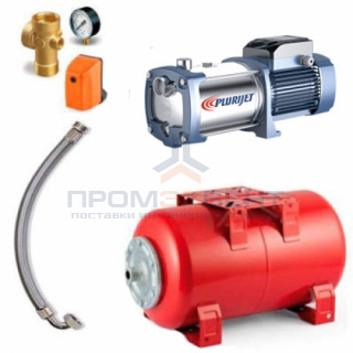 Насосная станция Pedrollo HYDROFRESH PLURIJETm 3/200-N-50CL - 1,10 кВт (Qmax 200 л/мин, с/х)