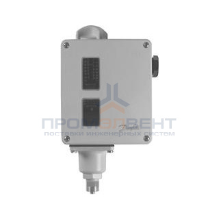 Реле давления Danfoss типа RT 017-523966 для воздуха, газа и жидкостей c ручным или автоматическим сбросом