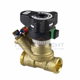 Клапан балансировочный Danfoss MVT - 1" (НР/НР, PN20, Tmax 120°C, 2 изм.ниппеля, kvs 6,0  м³/ч )