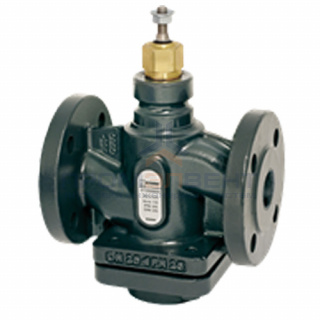 Клапан регулирующий двухходовой ESBE VLC325 - DN32 (F/F, PN 25, Kvs 16, Tmax. 180°C, чугун, с высокотемпературным сальником, со штекером компенсации давления)