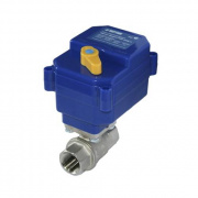 Кран шаровой с электроприводом Neptun Bugatti Pro 220В - 3/4" (PN40, Tmax120°C, Tзакр 21 сек)