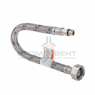 Подводка под смеситель гибкая VALTEC (Смеситель/Гайка) - M10(18мм) x 1/2", длина 400 мм