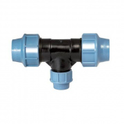 Тройник переходной UNIDELTA 1013 - 25 x 20 x 25 (винтовой, для труб ПНД)