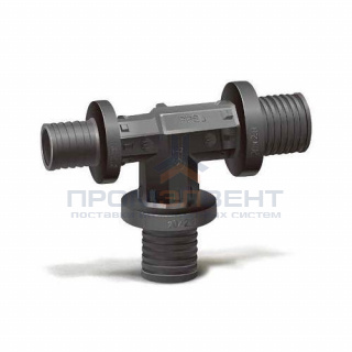 Тройник переходной Varmega Slide-fit - 32 x 25 x 32 (для труб из сшитого полиэтилена)