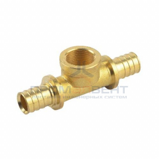 Тройник с переходом на внутреннюю резьбу SANEXT - 20 x 1/2" (для труб из сшитого полиэтилена)