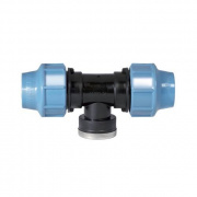 Тройник с переходом на внутреннюю резьбу UNIDELTA 1007 - 32 x 1"1/4 (винтовой, для труб ПНД)