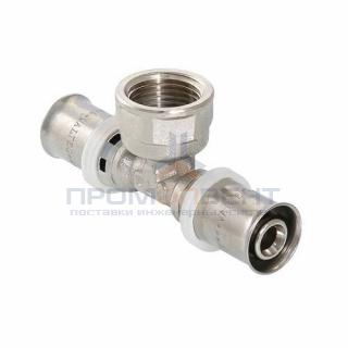 Тройник с переходом на внутреннюю резьбу VALTEC VTm.232 - 20 x 1/2" (прессовой, для металлопл.труб)