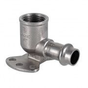 Водорозетка VALTEC VTi.954 - 22 x 1/2" (прессовая, для труб из нержавеющей стали)