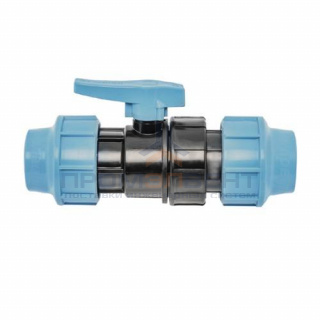 Кран шаровой UNIDELTA 1070 - 25 (винтовой, для труб ПНД)