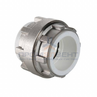 Муфта разъемная VALTEC VTp.763 - 25 (для полипропиленовых труб под пайку, цвет белый)