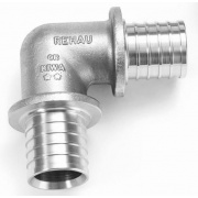 Отвод 90° REHAU - 17 (латунь, для труб из сшитого полиэтилена RAUTHERM S)