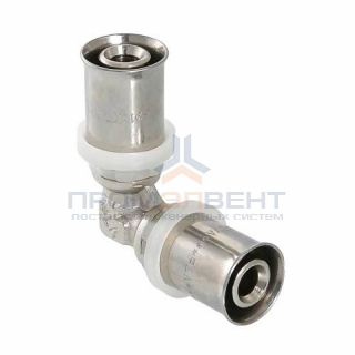 Отвод 90° VALTEC VTm.251 - 40 (прессовой, для металлопластиковых труб)