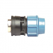 Переход на внутреннюю резьбу UNIDELTA 1036 - 25 x 3/4" (винтовой, для труб ПНД, резьба латунная)