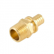 Переход на наружную резьбу SANEXT - 25 x 1" (для труб из сшитого полиэтилена)