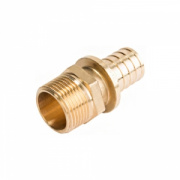 Переход на наружную резьбу STOUT - 25 x 1/2" (для труб из сшитого полиэтилена)