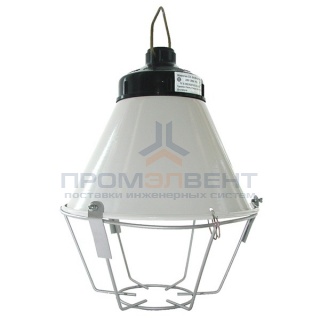 Светильник ССП-09-250-001 с решеткой IP20
