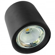 Светодиодный светильник FL-LED CUPSPOT Round 40W Black 3000K 4000Lm круглый 193x193mm