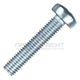 Винт с полукруглой головкой М6х40 оцинкованный DIN7985