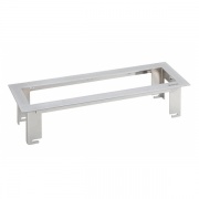 Рамка для мотажа KFC104-.. в столешницу, сталь хромированная полированная