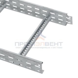 Лоток лестничный 100х300х3000 ИЭК толщина лонжерона 1,2мм