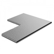 Крышка к Переходу прямому правому 400х100 OSTEC