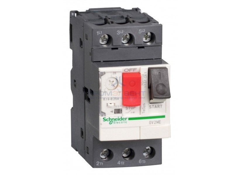Автомат Schneider Electric TeSys GV2ME с комбинированным расцепителем 6-10А