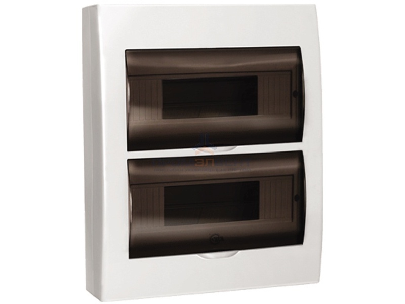 Бокс ЩРН-П-24 на 24 модуля навесной пластиковый с прозрачной дверкой IP40 ИЭК