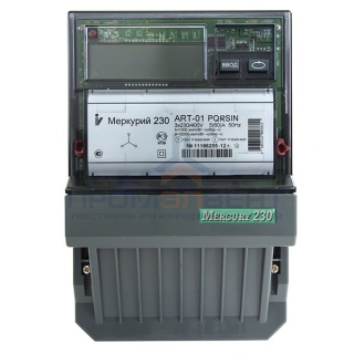 Электросчетчик Меркурий-230 5-60А 220/380В Кл.т.1,0/2,0 Мн.т. А/Р ЖКИ